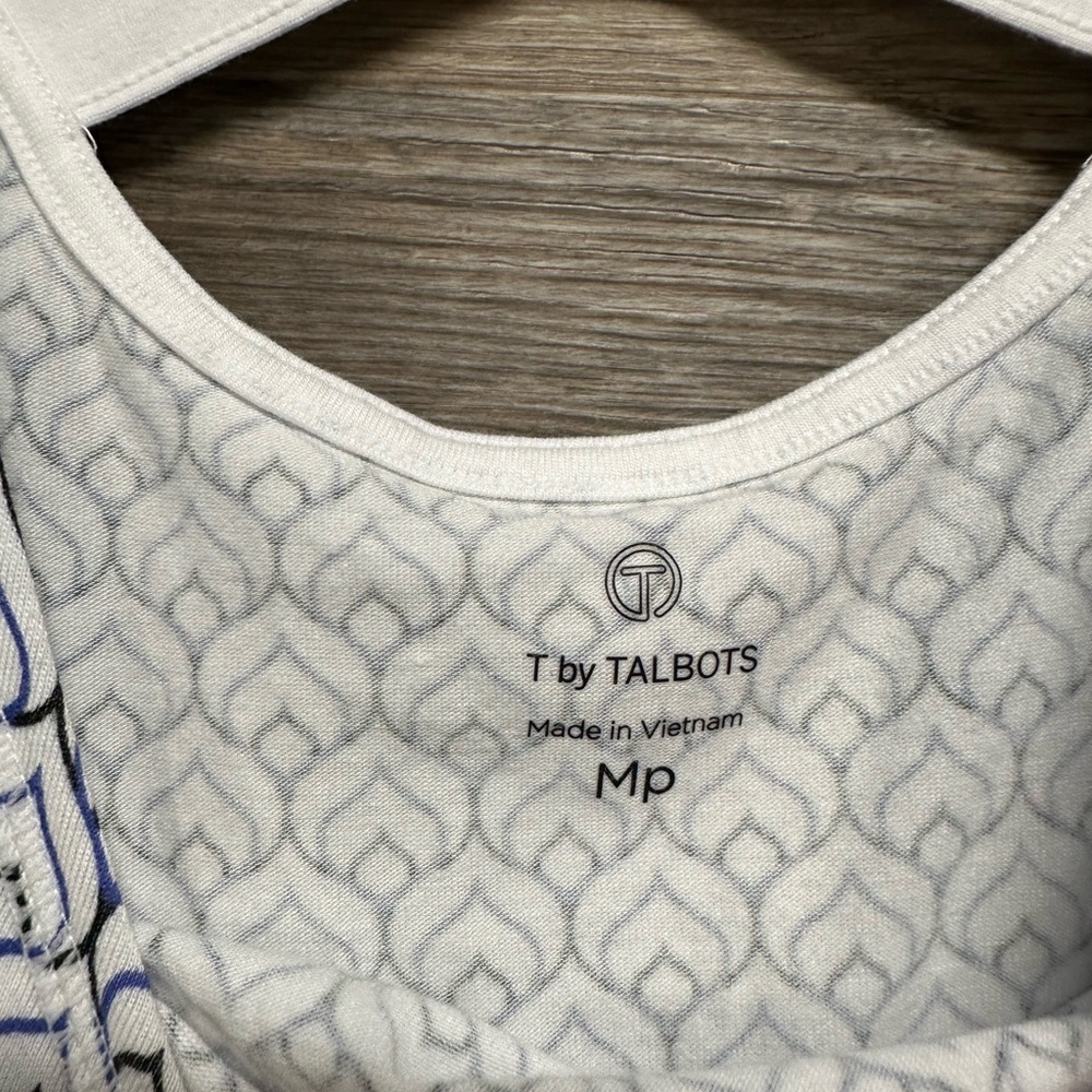 T By Talbots Elegant Patterned Top - image 5